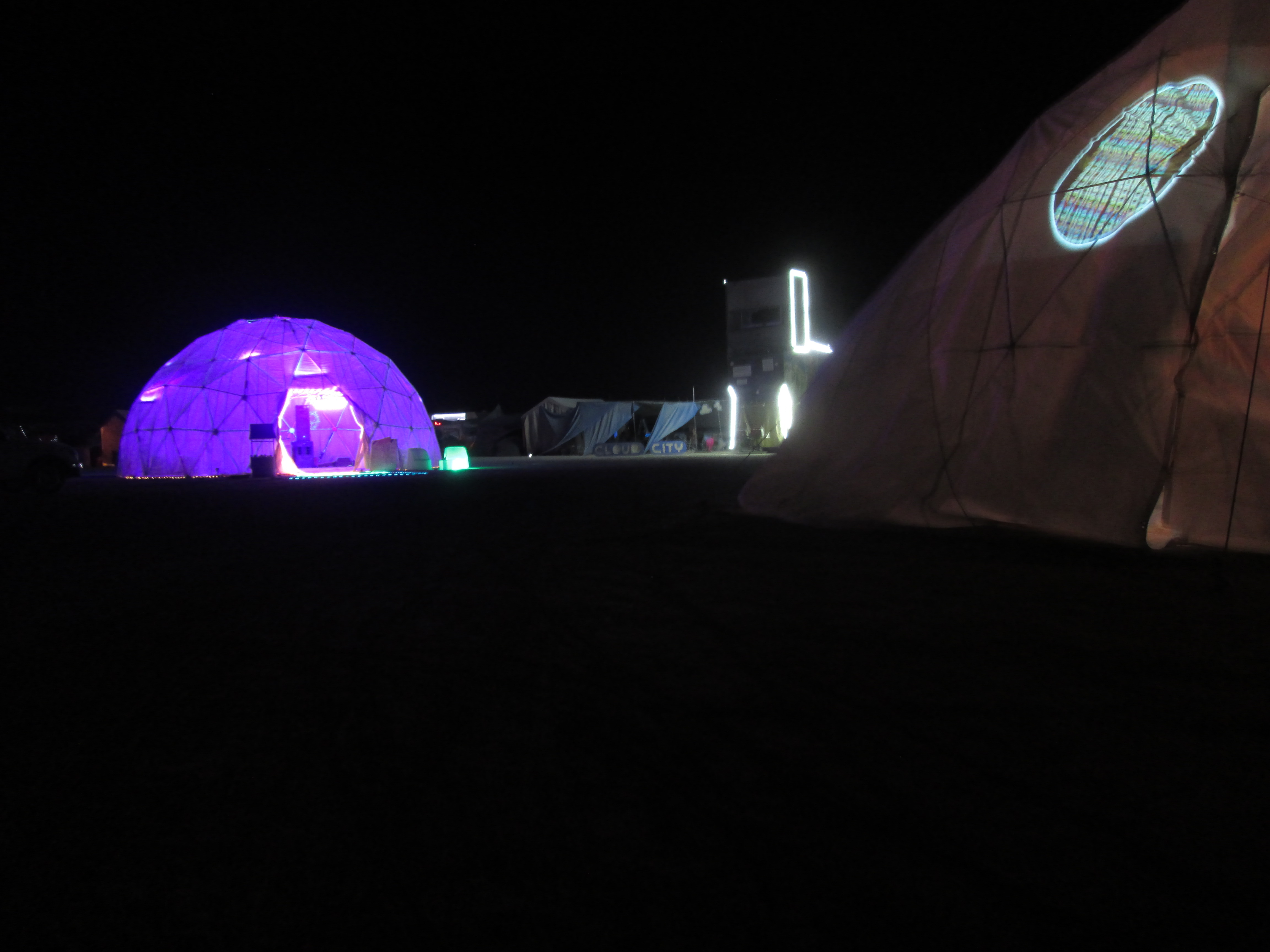 Roko's Basilica Dome at Burning Man